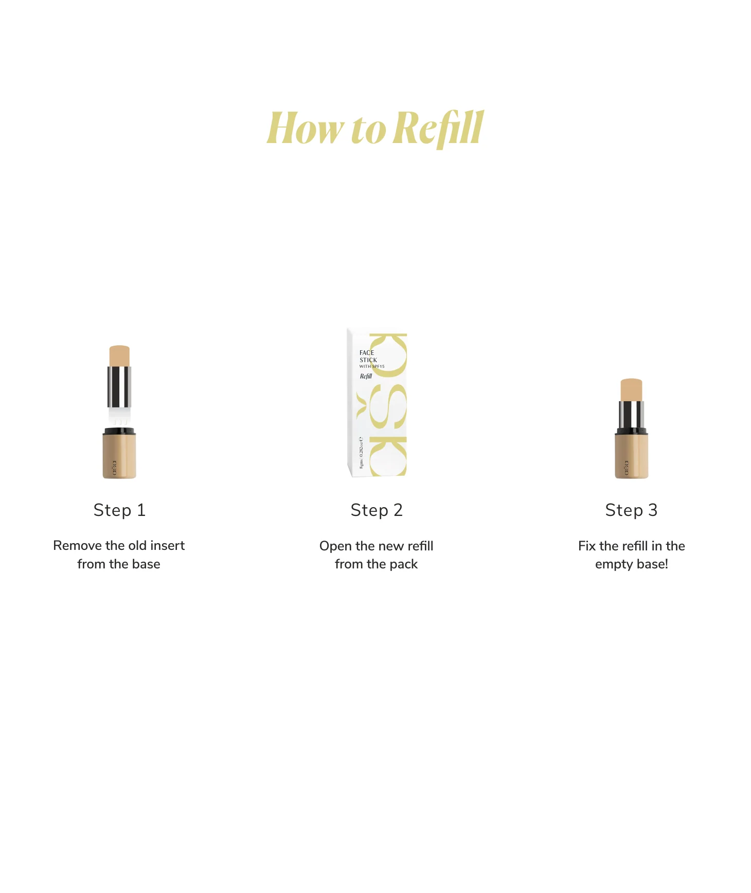 Face Stick with SPF 15 Refill - Image 14
